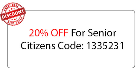 Senior Citizens 20% OFF - Locksmith at Tustin, CA - Tustin Garage Door Repair 